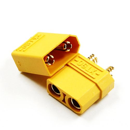 XT90 Gold plated Connector Pair Set up to 90 Amps Male+Female
