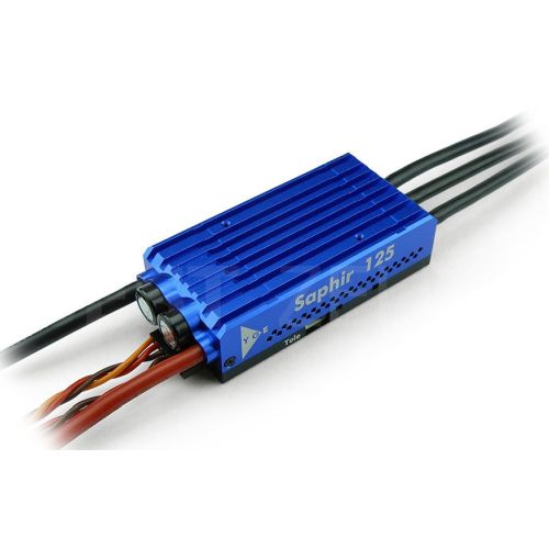 YGE Saphir 125 Brushless ESC 125A with Telemetry 4-8S