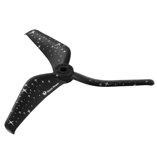 Azure Power 5150 Carbon PPA - 3 Blade Propeller (Set of 4 - Galaxy Black)