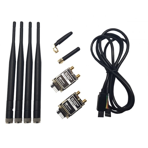 RFDESIGN 868MHz telemetry Bundle, 2 modems, Antennas, and connection cable