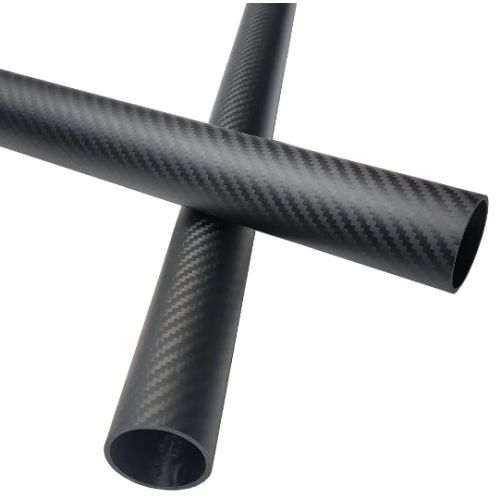 Carbon-Fiber 3K Matte twill tube 20x18mm, 1000mm long