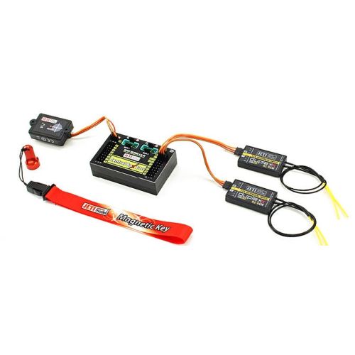 Central Box CB210 + 2x Rsat2 + Magswitch Battery change 4 - 8.4 V