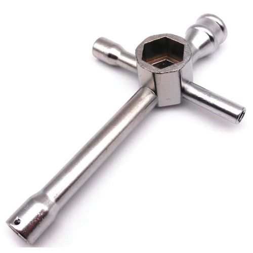 Stainless Large Cross Wrench Hex Socket 5.5mm 7mm 8mm 10mm 17mm 