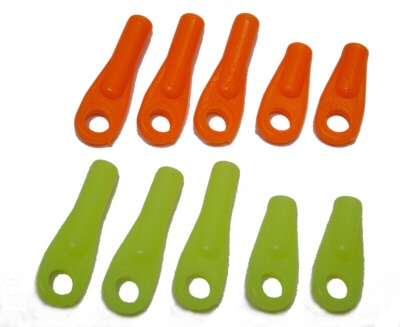RC CITY Ball Links NEON - Rocket city, fits all helis 2-3mm thread