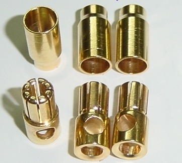 Gold connectors 8MM