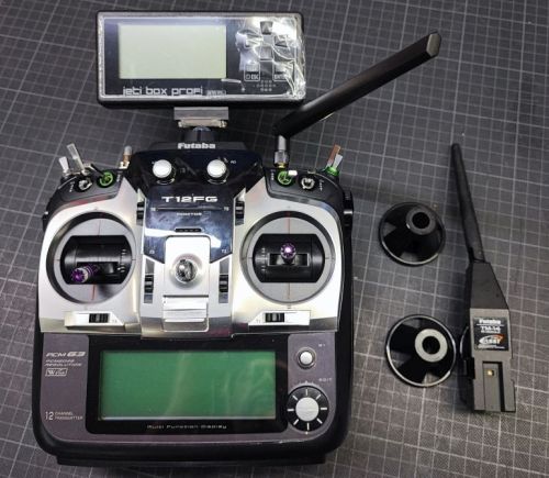 Futaba 12FG 2.4GHz FASST Radio TRANSMITTER with Integrated Jeti and Futaba