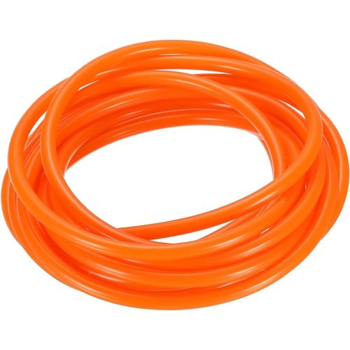 Heavy Duty Silicone 2.5x5.2mm Fuel Line Orange color, 1m long