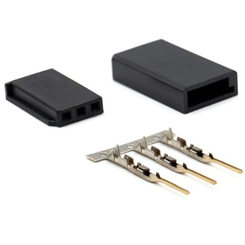 Servo Connector -Futaba Male plugs (10 plugs)