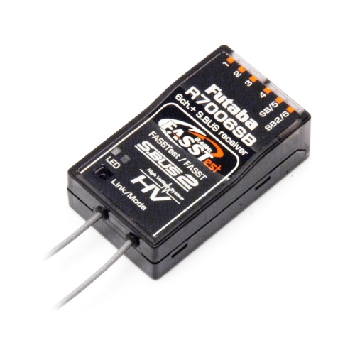 Futaba R7006SB Receiver 6/18ch 2.5 GHz FASST/FASSTest