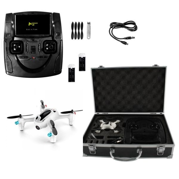 Hubsan FPV X4 Plus H107D+ With Flight case & 1 extra Lipo battery