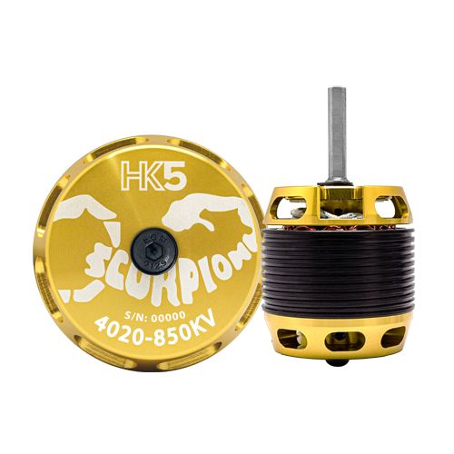 Scorpion 500 class HK5-4020-850kv Brushless Motor #HK5-4020-850