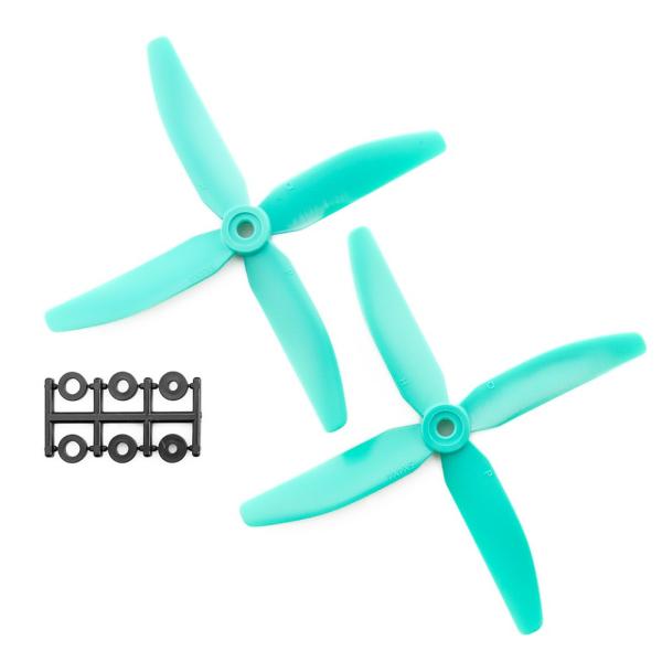 HQ Prop Glass Fiber Composite 5x4x4 Skitzo (2CW+2CCW/Bag)