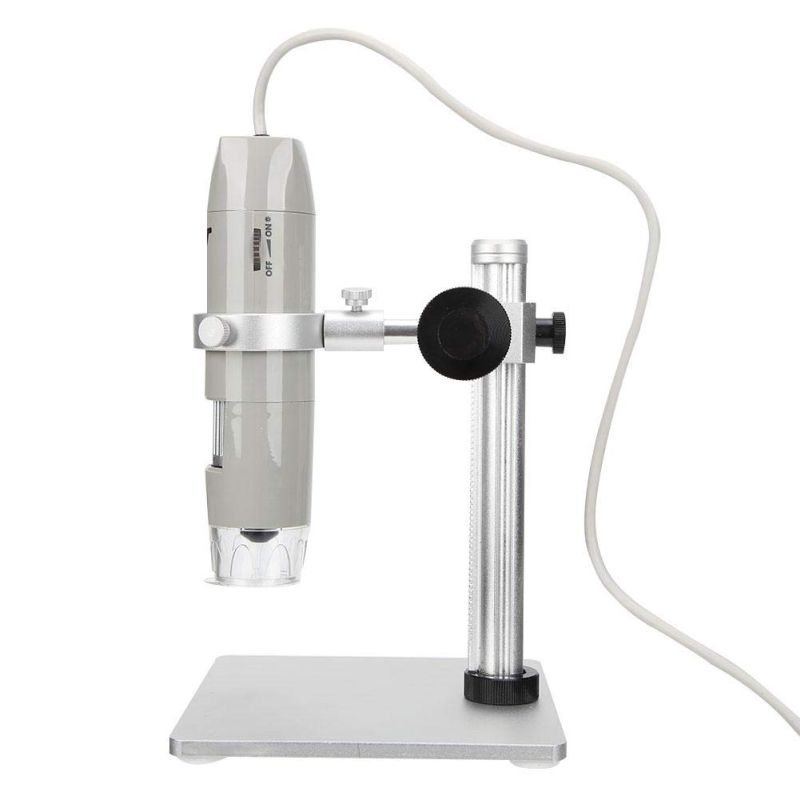 5MP 500X Near Focusing Digital Portable Microscope Instrument with Lifting Bracket Support