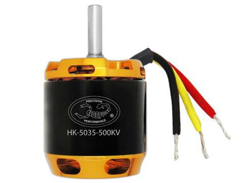 Scorpion 800 Class Electric Heli HK-5035-500KV Brushless Motor