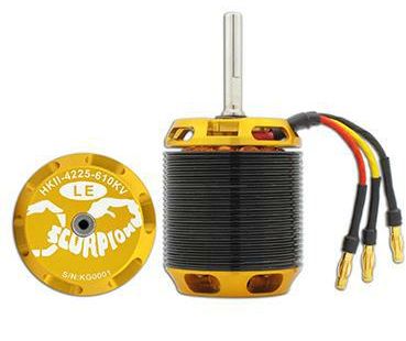 Scorpion 600 Class Heli HKIII-4225-610KV Brushless Motor Limited Edition