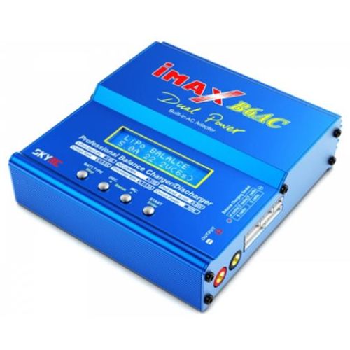 iMAX B6AC AC-DC RC Lipo Battery Balance Charger - Blue (EU Plug) 12/240v
