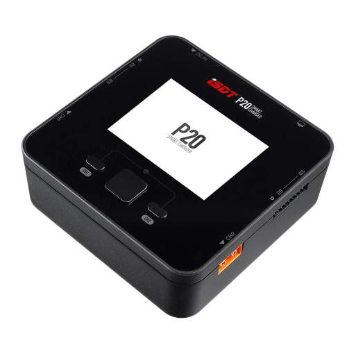 ISDT P20 500WX2 20Ax2 Dual Channel Battery Balancer Smart Charger LiPo LiHV NiMH Lipo Pb Battery