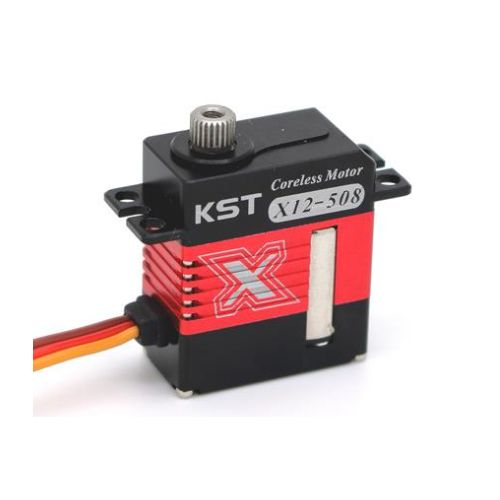 KST X12-508 High voltage Cyclic Mini Servo - 6.2Kg.cm 0.07s 20g 12mm 