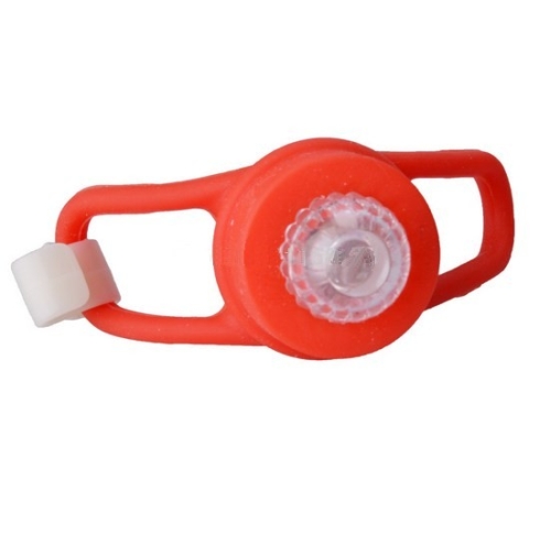 Quad-Heli Front Led Light round RED (1pc)