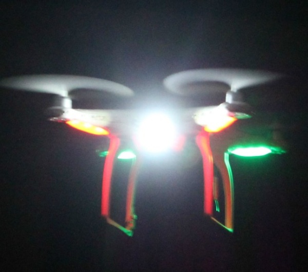 Drones & Multicopters 24 LED Bright White Light Spotlight For Night Flying
