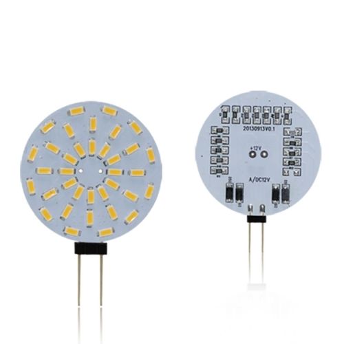 G4 Bright white circle 36 LED 2W DC12V. 140-160LM (1pc)