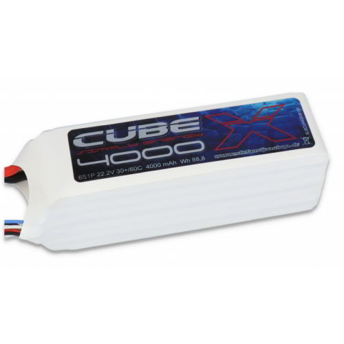 SLS X-CUBE 4000mAh 6S1P 22,2V 30C/60C