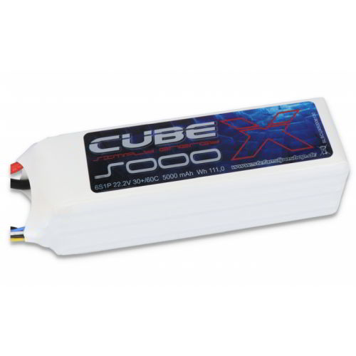 SLS X-CUBE 5000mAh 6S1P 22,2V 30C/60C