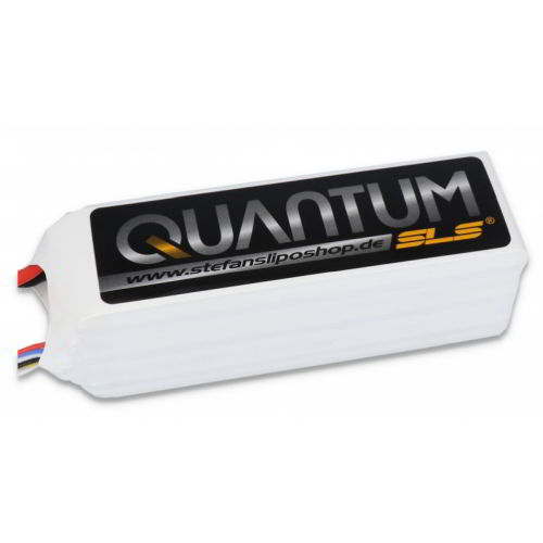 SLS Quantum 5000mAh 6S1P 22,2V 65C/130C Lipo battery pack