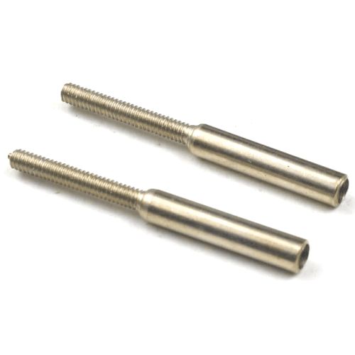 Quick link Threaded Coupler for 2mm rod, fits 2mm clevises,2pcs