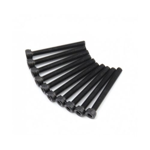 DIN912 A2 Hex Cap Screw M2.5*22mm, 5 pcs in set- Black color