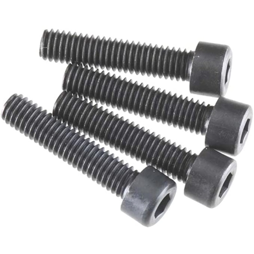 DIN912 A2 Hex Cap Screw M3.5*18mm, 2 pcs in set , Black color