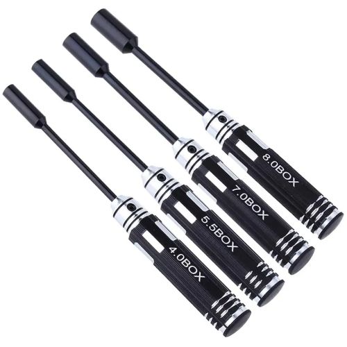 HEX Nut Drivers Wrench Tool set 4.0mm 5.5mm 7.0mm 8.0mm