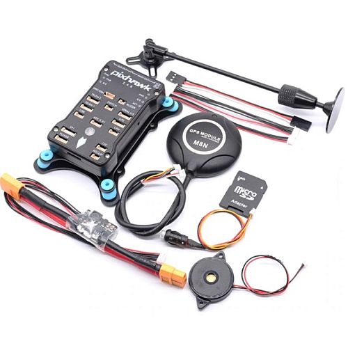 Pixhawk PX4 2.4.8 Flight Controller 32 Bit ARM M8N GPS FULL Combo for Multicopters