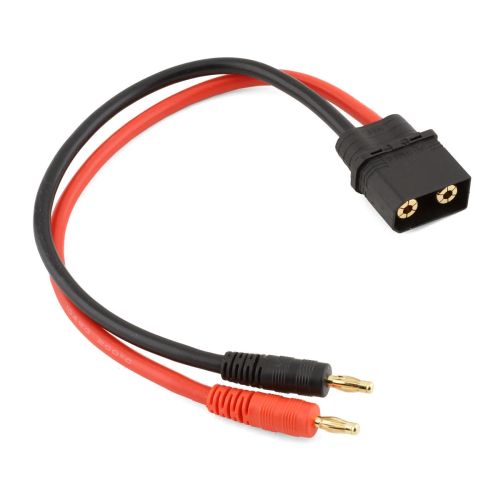 QS8 Heavy Duty Charge Lead (Male QS8 to 4mm Banana Plug)