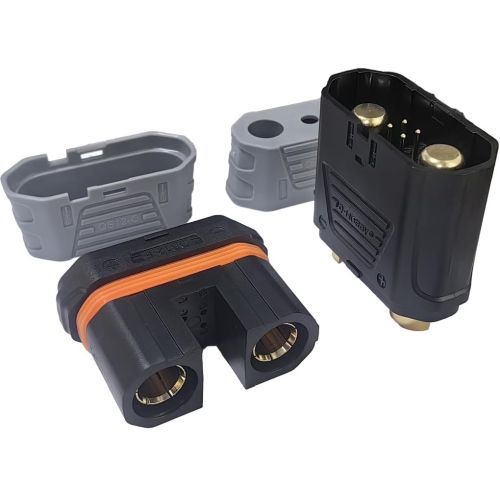 QS12 Anti-spark Connector 12mm for High 320A current applications Rated 500VDC, 4 Pin data