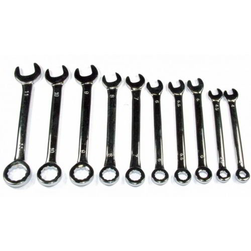 10 Piece Combination Spanner Set 4-11mm