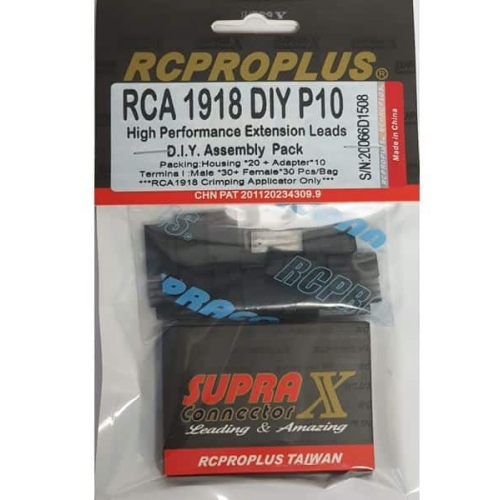 RCPROPLUS High performance Servo connector Leads set DIY assembly pack
