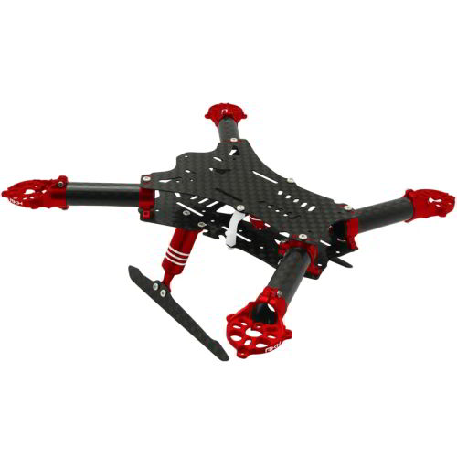 RKH 135 Quad-X CNC Kit 01 (Red) - RKH 135RQX