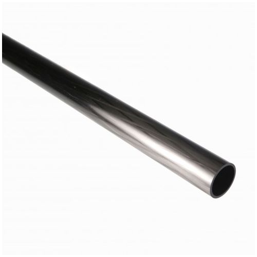 Pultruded Carbon Fibre Tube (Hollow) 7x5mm 100cm long