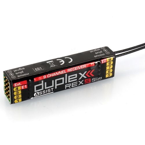Jeti REX7 Channel Receiver Slim Assist 2.4EX # JDEX-RR7S-A