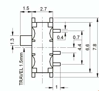 Micro switch for leds, Multicopters