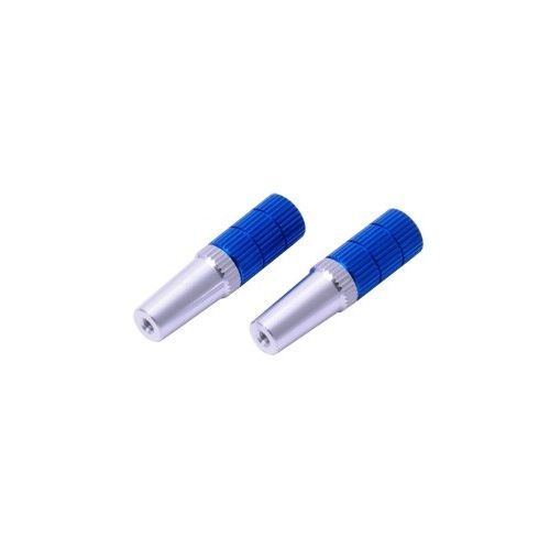Secraft CNC Transmitter 3mm Gimbal Stick Ends V4 - Blue (Htc, Fut, Spm)