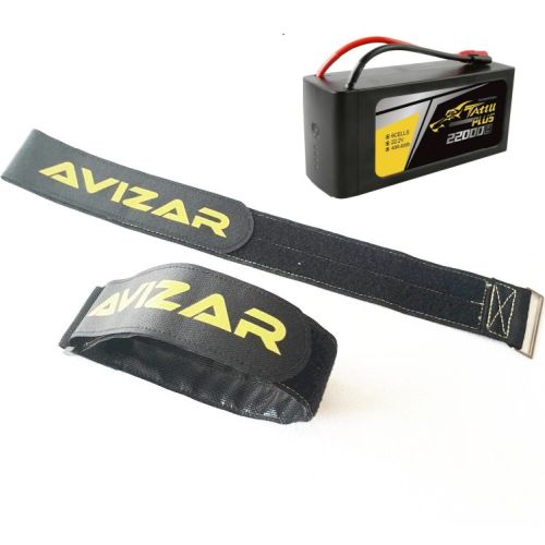 AntiSlip Battery Lock Strap for Large Applications UAV 620x50mm 2pcs