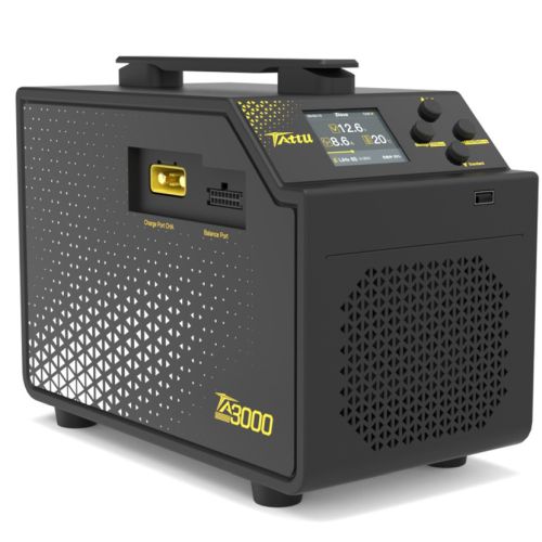 Tattu TA3000 Dual Smart Charger 60A/3000W For 12S-14S Lipo/LiHV Smart Battery