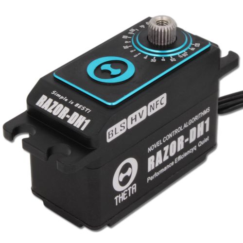 Theta Razor DH1 Brushless Low Profile High Voltage Servo 40Kg @ 0.063 sec