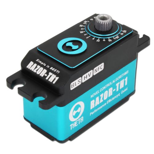 Theta Razor TH1 Brushless Low Profile High Voltage Tail Servo 30Kg @ 0.063 sec