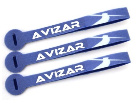 Velcro Strap 400, 3 pcs (Blue)