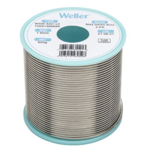 Weller Soldering wire Lead 1.50mm 3.5% Flux