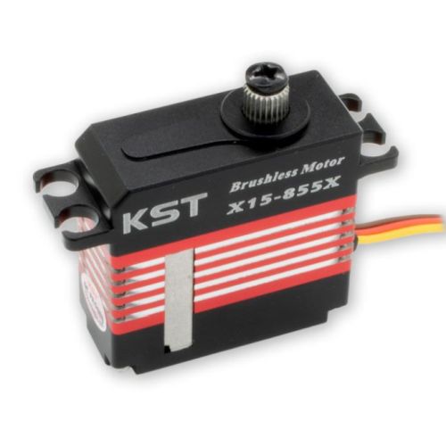 KST X15-855X Mini Brushless Tail Servo 760us 15.3kg/cm @8.4 0.050s