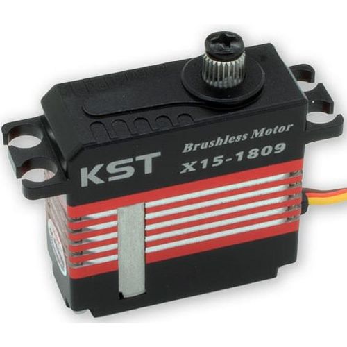 KST X15-1809 24Kgf.cm 0.07sec V8.0 Brushless HV Mini Swash Plate Cyclic Servo for RC Helicopters